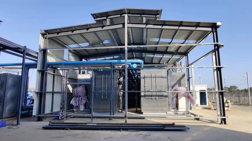 上海老港暫存污泥庫區(qū)污泥低溫干化應(yīng)用