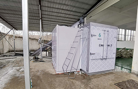 安徽富光實業(yè)污泥低溫干化機(jī)應(yīng)用