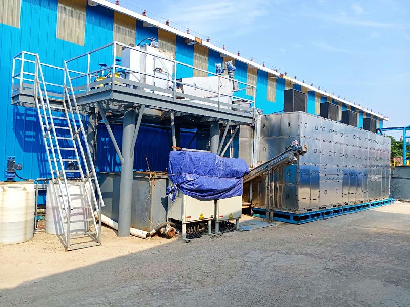 暢慶污泥低溫干化機