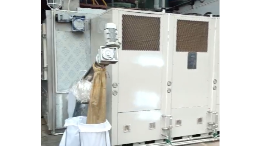 重慶常捷醫(yī)藥污泥低溫干化機應用